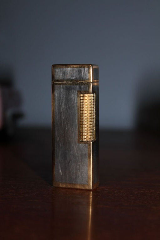 Vintage Cartier / Dunhill 18k Gas lighter working Italy/ Swiss