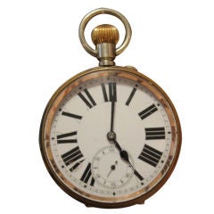 Nice 8 day running Carriage clock or large pocket watch