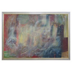 Abstract on Canvas in New Frame 2