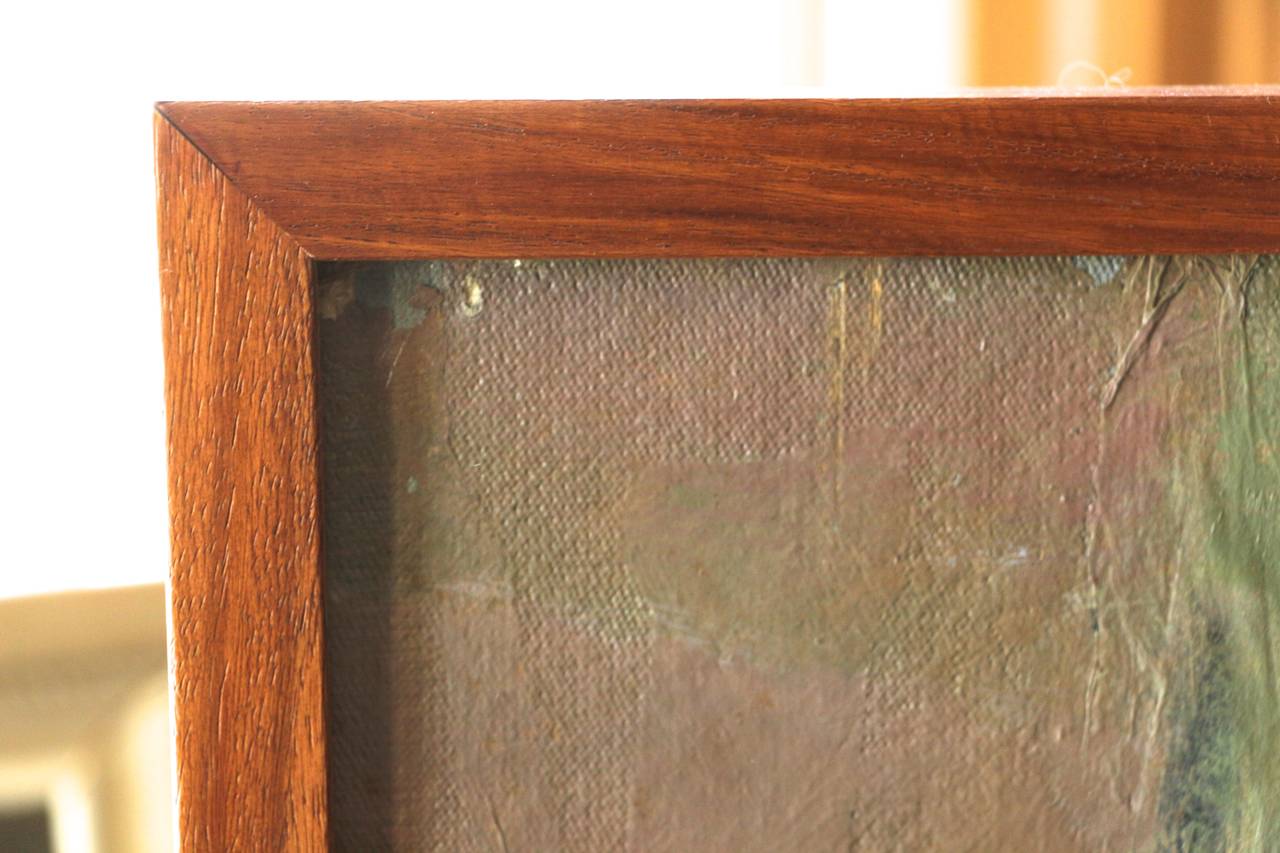 1960s Abstract Painting by Noted Artist Maurice Abramson 1
