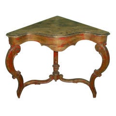 18th/19th century Spanish Colonial or Mexican corner table