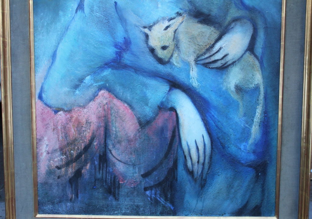 1959 o/c by Michelle Michaux titled 