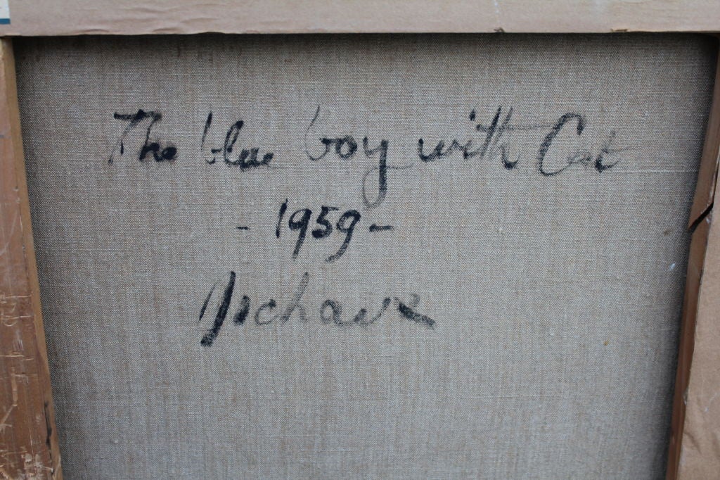 1959 o/c by Michelle Michaux titled 