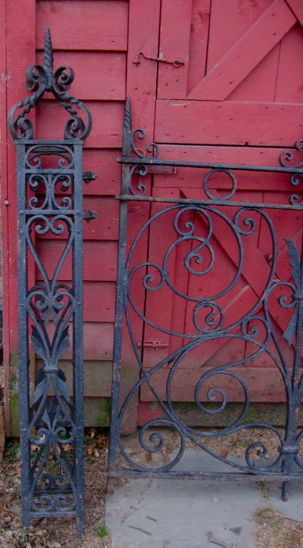 Great old section of 19th Century iron fencing