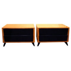 1940's-50's pr unusual end tables attrib Ernst Schwadron Kagan