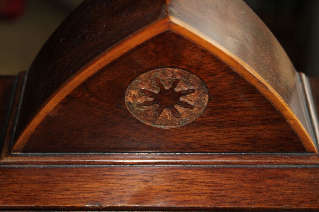 19th century Chelsea clock for E.F. Caldwell N.Y. w/ Paw feet 4