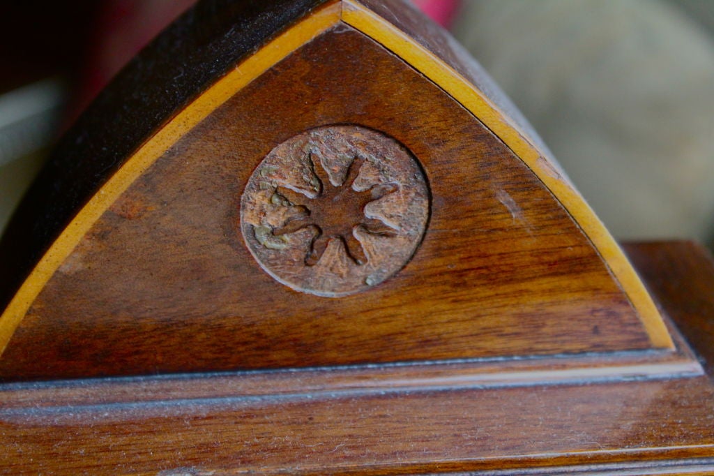 19th Century 19th century Chelsea clock for E.F. Caldwell N.Y. w/ Paw feet