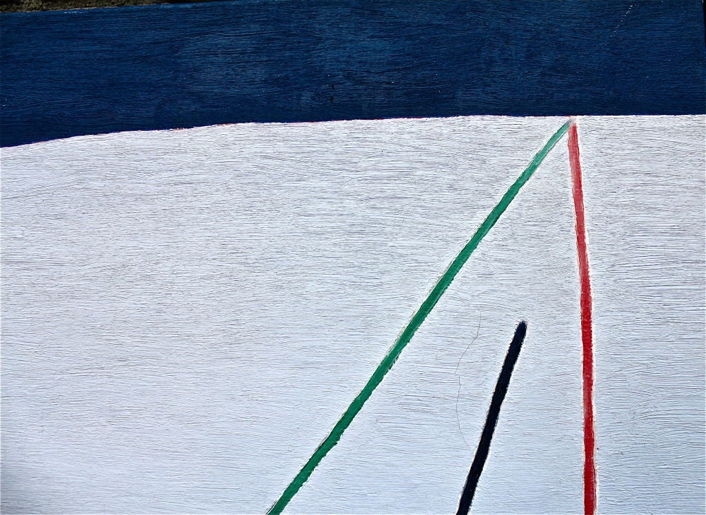 Large Scott Davis minimalist abstract painting 1