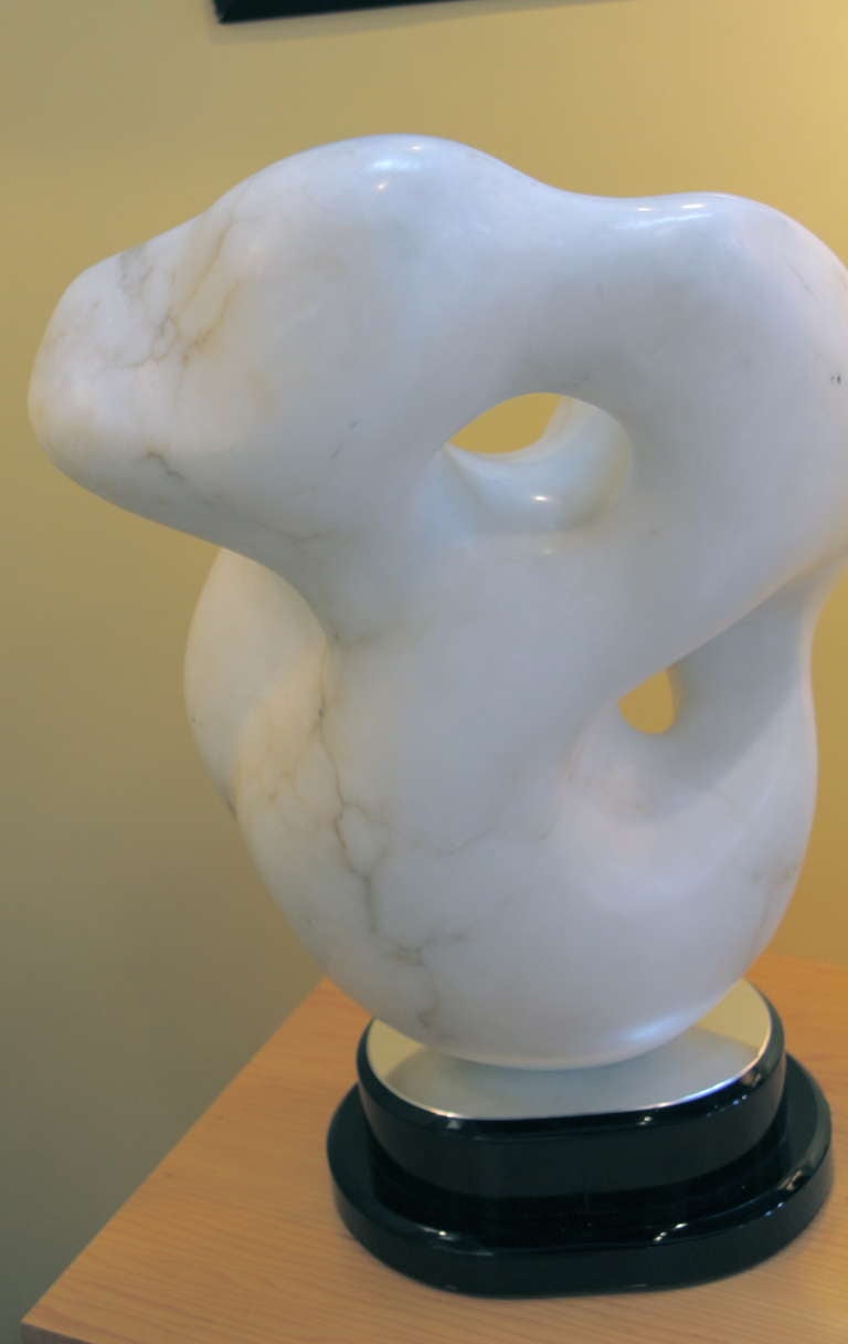 Marble Abstract on Ball Bearing Base by Stephanie Klein 1