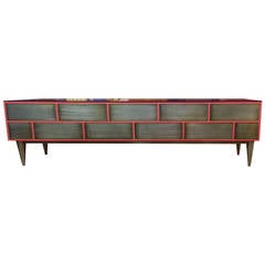 Custom Steel Wood and Glass Cabinet 7