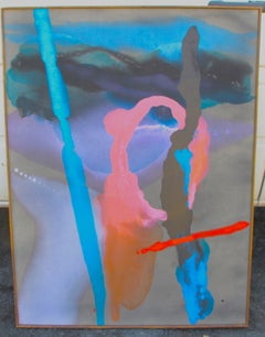 William McCloy Abstract (1913-2001) with Slater Museum Label