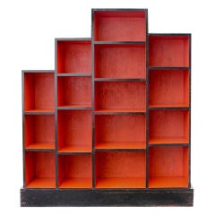 Bookcase in the manner of Paul Frankl