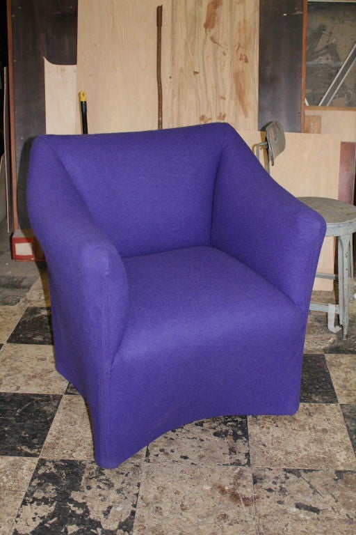 Pair Mario Bellini for Atelier International Tentazione chairs