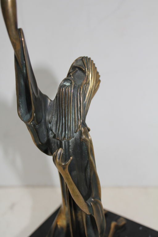 American !974 sculpture of Moses by Tom Bennett