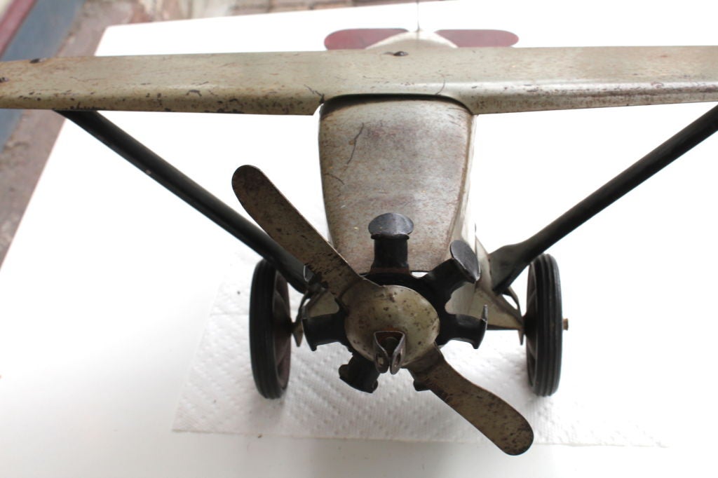 1920's Metal Steelcraft Murray airplane model 1