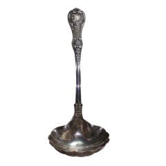 Sterling silver Tiffany & Co. "English Kings" ladle