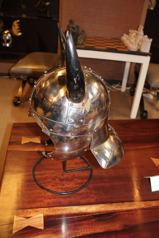 American Viking helmet movie set prop
