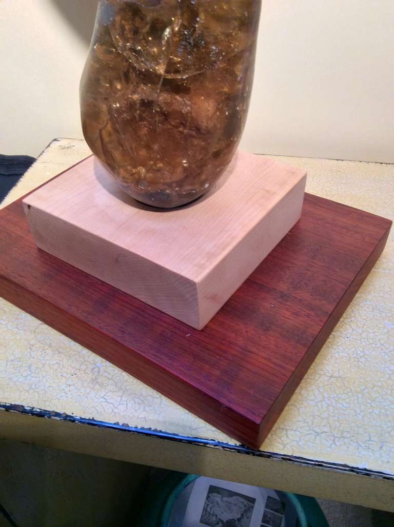 Large Resin Sculpture attributed to Leo Amino at 1stDibs resin