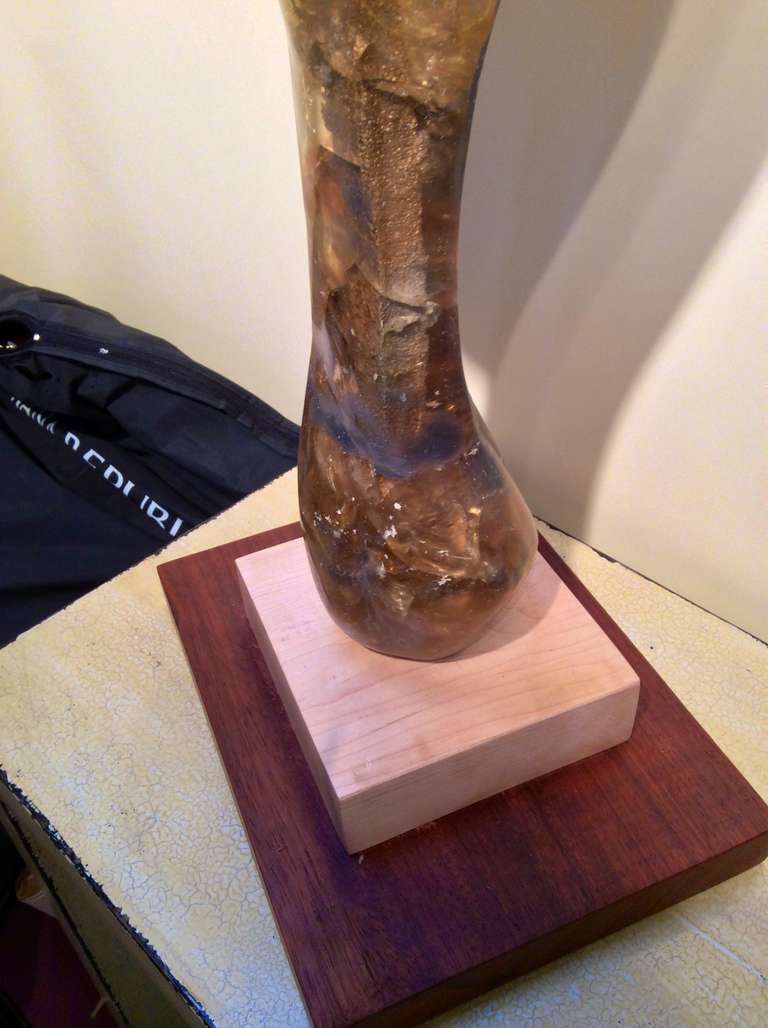 Large Resin Sculpture attributed to Leo Amino at 1stDibs resin