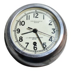 Vintage Chelsea Submarine clock