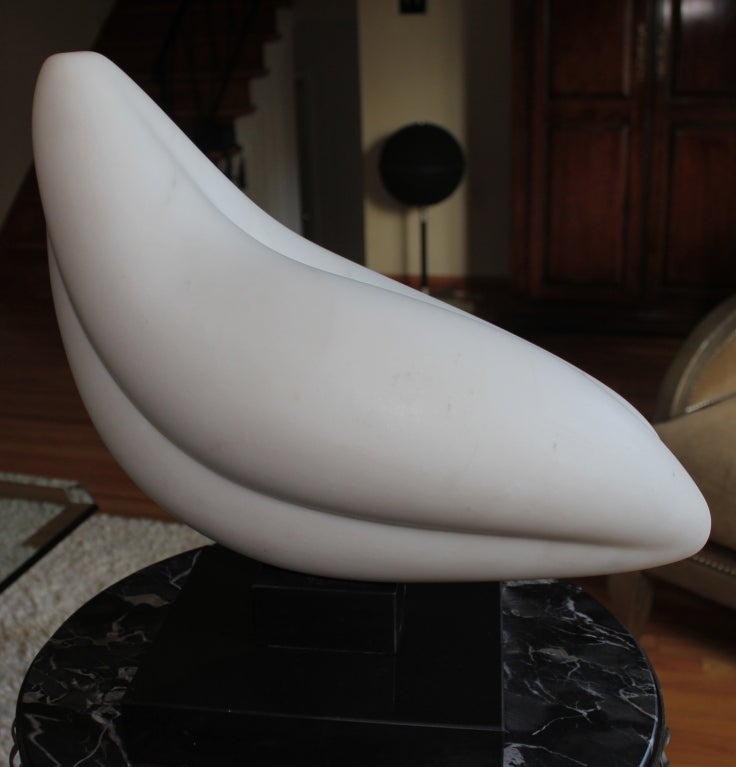 abstract marble sculpture