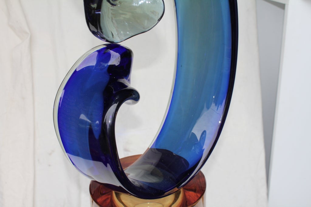 20th Century Glass sculpture for Oggetti by Cammozzo & Raffaeli Ars Murano