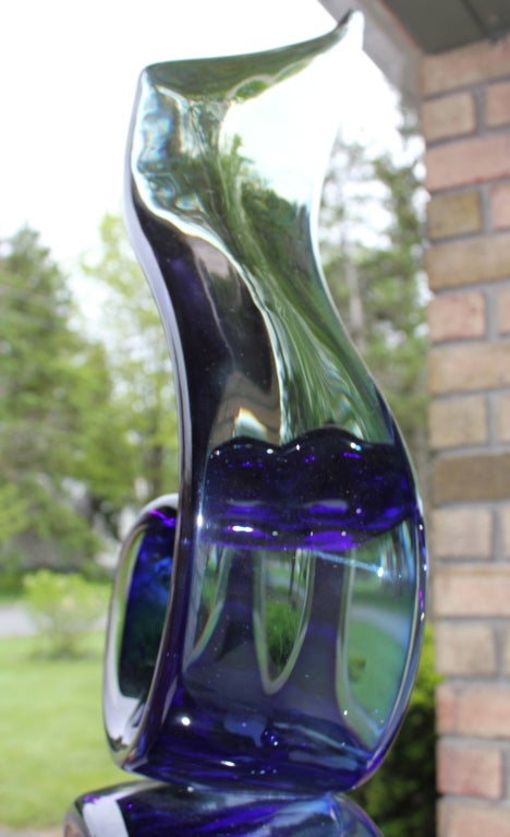 Glass sculpture for Oggetti by Cammozzo & Raffaeli Ars Murano 1