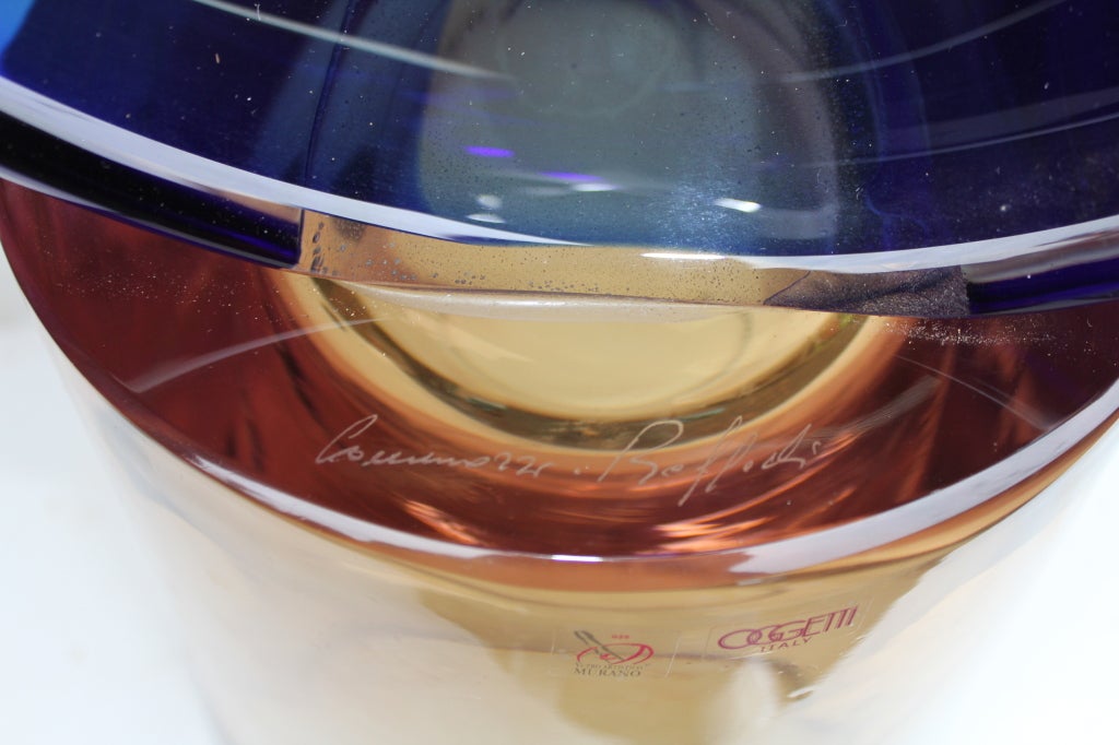 Glass sculpture for Oggetti by Cammozzo & Raffaeli Ars Murano 3