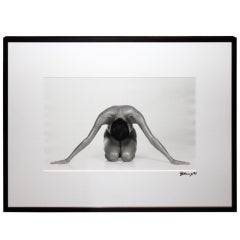 Signed and Inscribed Silver Gelatin Photograph of a Nude 4