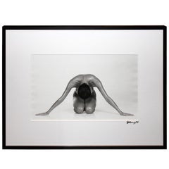 Signed and Inscribed Silver Gelatin Photograph of a Nude