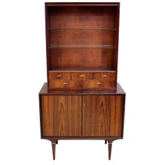 Seffle of Sweden rosewood chest on stand