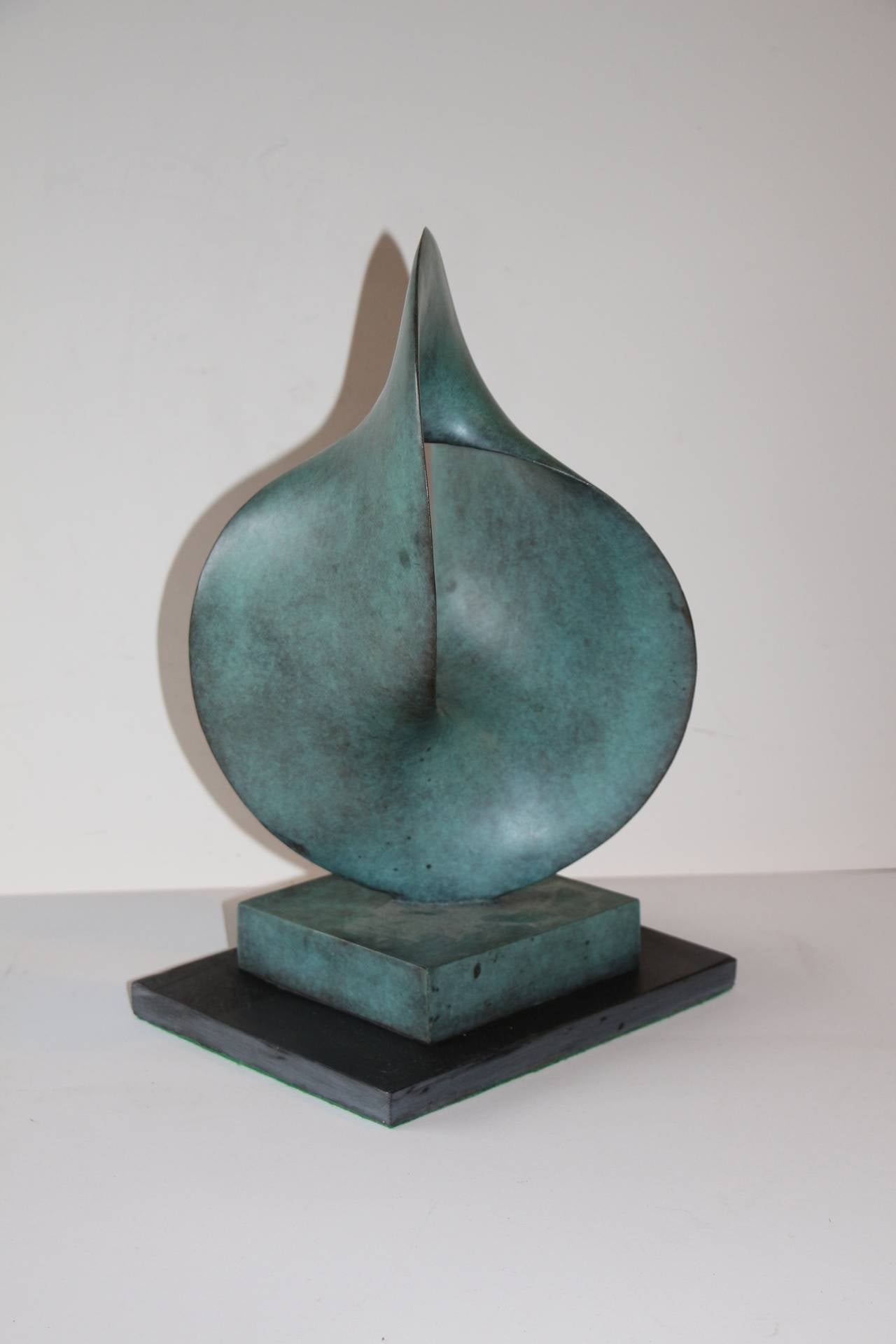 American Fred Schumm Bronze Noted NJ Artist Signed, Dated 1989 For Sale