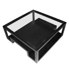 Great Form Coffee Table With Glass Inset