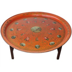 Beautiful Large Tole Tray Table Top