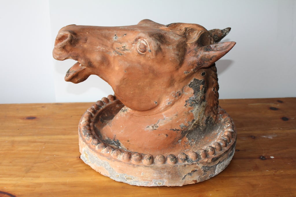 Terracotta Horse Head Trade Sign 1