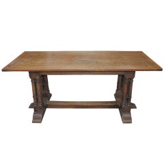 19th Century Library Table