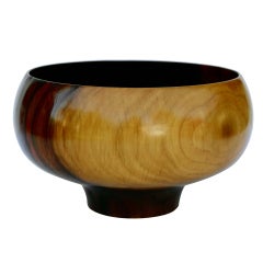 Edward Moulthrop Tulipwood hand turned bowl