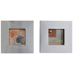 Curtis Jere wall sculpture signed dated 1997 Curtis Jere wall sculpture signed dated 1997