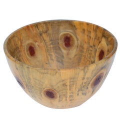 Hand Turned Wood Bowl By Martha Fraser