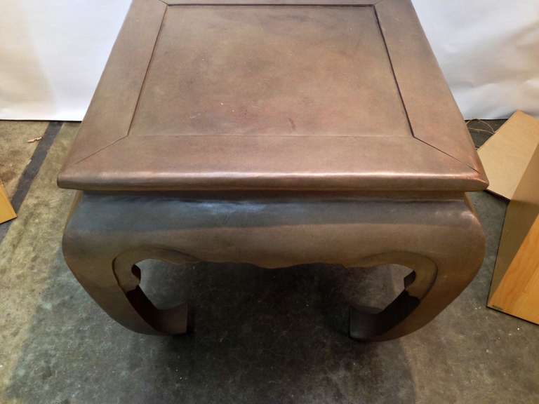 Unknown Heavy Asian Style Bronze Table