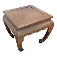 Heavy Asian Style Bronze Table
