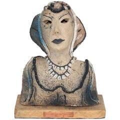Dama a la Noche 1985 ceramic by Gadu 11