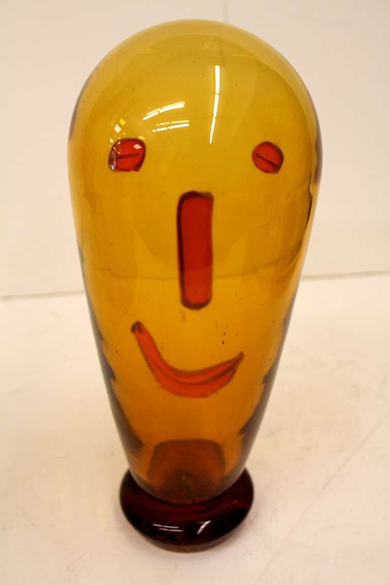 Whimsical Glass Face 2