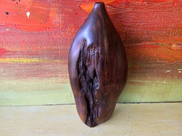 Bob Womack Ironwood Turned Vessel