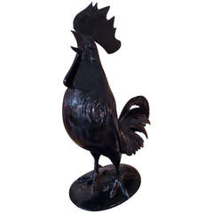 Eliiott Offner Bronze Rooster
