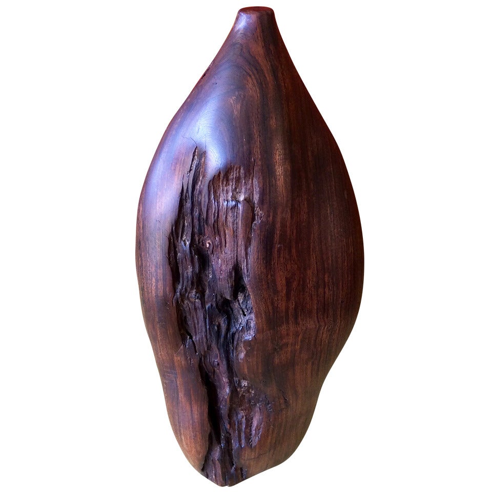 Bob Womack Ironwood Turned Vessel