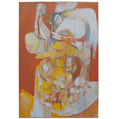 Vintage Susan Steeg 1977 Autumn oil on canvas