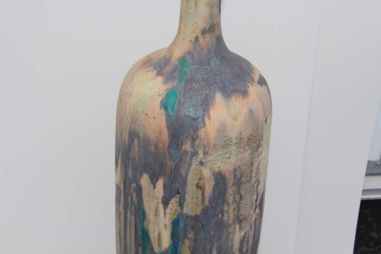Large Pottery Vase by Darren Prodger Student of Toshiko Takaezu 1