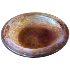 Vintage Beautiful Iridescent Art Glass Bowl