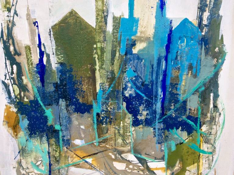 A beautiful vibrant abstract but the noted New England artist Harry Day. Painted on board and in silver leaf frame.
PLEASE TAKE A MOMENT TO VISIT OUR ART GALLERY ON 1STDIBS LISTED UNDER KOREN GALLERY IN THE FINE ART SECTION.
